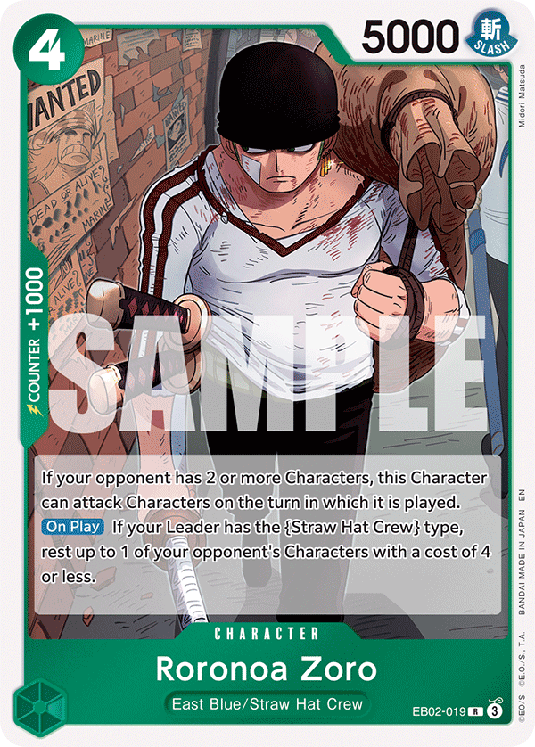 Roronoa Zoro (EB02-019)