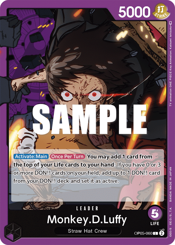 Monkey.D.Luffy (OP05-060)