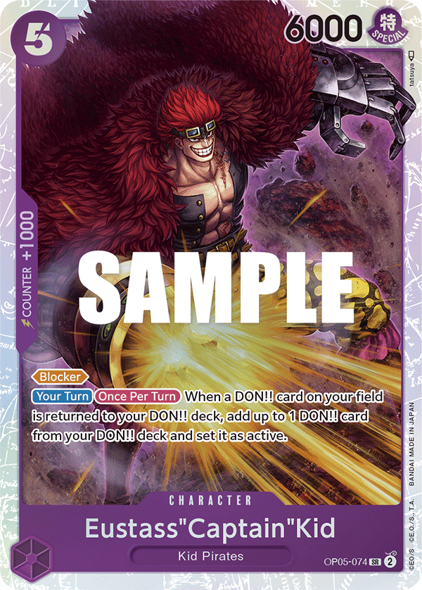 Eustass"Captain"Kid (OP05-074)
