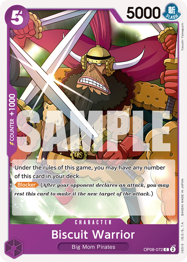 Biscuit Warrior (OP08-072)