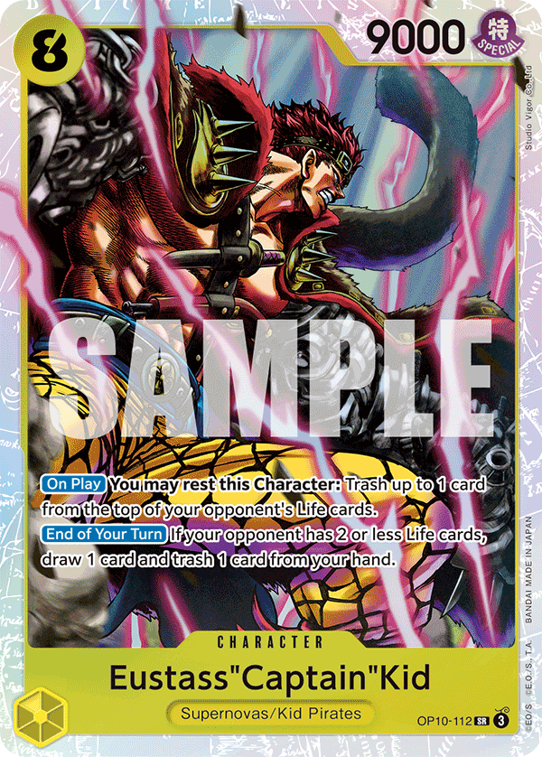 Eustass"Captain"Kid (OP10-112)