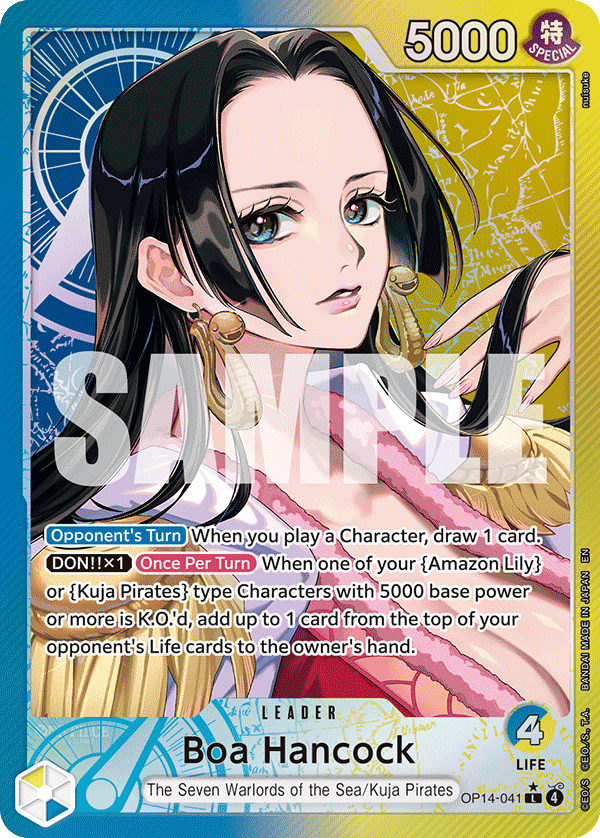 Boa Hancock card art