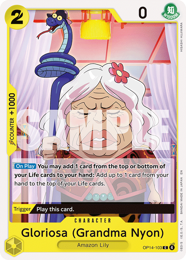 Gloriosa (Grandma Nyon) (OP14-103)