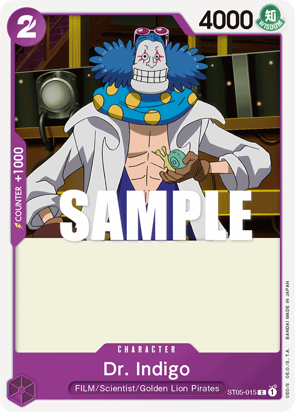 Dr. Indigo (ST05-015)