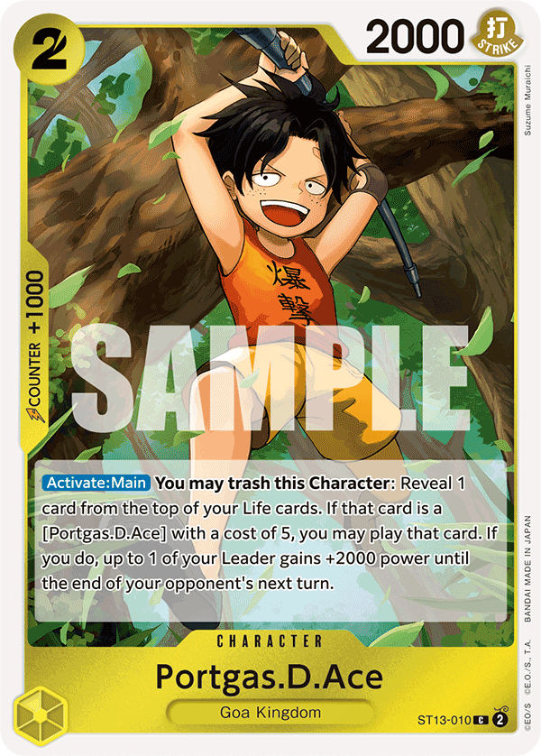 Portgas.D.Ace (ST13-010)